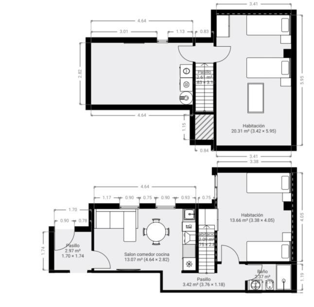 Apartamentos Lavandeira By Bebalmy ビベイロ エクステリア 写真